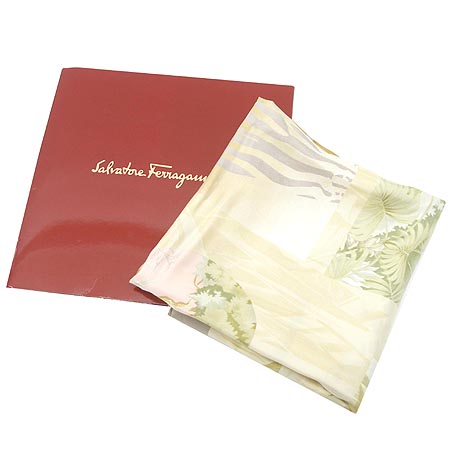 Ferragamo(��󰡸�) 100% ��ũ ��ī�� �̹���2 - ���̺��� �߰���ǰ