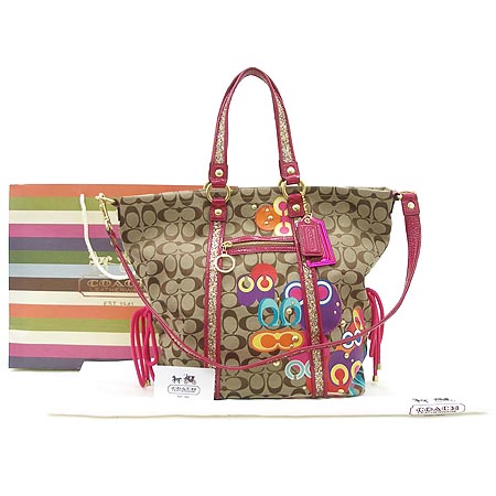 Coach(��ġ) �ñ׳��� NEW POP C ���� ��� ������ ��Ƽġ �ٰ� 2WAY �̹���2 - ���̺��� �߰���ǰ