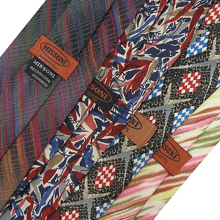 Missoni(�̼Ҵ�) 100% ��ũ ��Ÿ�� 4�� ��Ʈ �̹���2 - ���̺��� �߰���ǰ