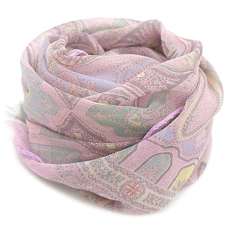 Etro(��Ʈ��) ��ũ 100% ��ī�� �̹���2 - ���̺��� �߰���ǰ