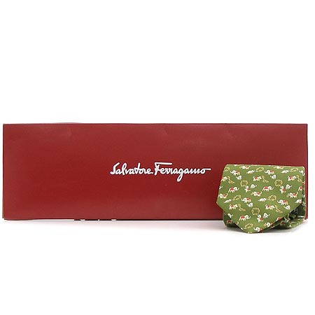 Ferragamo(��󰡸�)  100% ��ũ ��Ÿ�� �̹���2 - ���̺��� �߰���ǰ