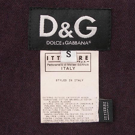 DOLCE & GABBANA(��ü&���ٳ�)  û���� �̹���4 - ���̺��� �߰���ǰ