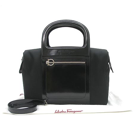 Ferragamo(��󰡸�) 21 2834. ������ �к긯 ������ ��Ƽġ ��Ʈ�� + ��� ��Ʈ�� �̹���2 - ���̺��� �߰���ǰ