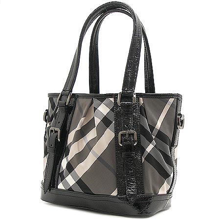 Burberry(������) BLACK AND GREY CHECK LOWRY ������ ��Ʈ üũ 2WAY M ����� [��������] �̹���3 - ���̺��� �߰���ǰ
