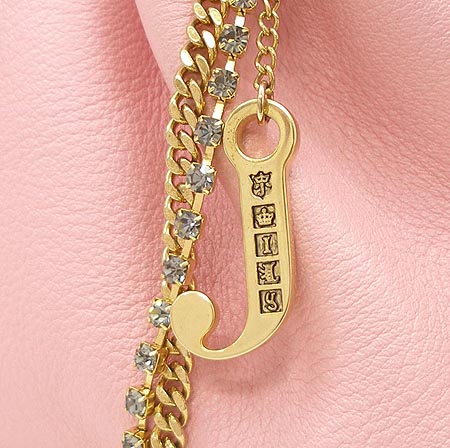 JUICY COUTURE (��òٶ縣) ť�� ���� ü�� ��� ��ũ ���� ��Ʈ�� + ��Ʈ ���� �ſ� �̹���4 - ���̺��� �߰���ǰ