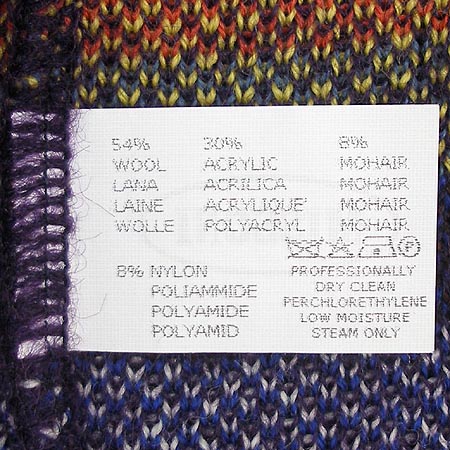 Missoni(�̼Ҵ�) ���� �̹���3 - ���̺��� �߰���ǰ