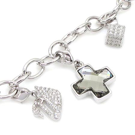 Swarovski(���ͷκ꽺Ű) ��� ũ�ν� �Ҵ�Ʈ ť�� ���� ���� �̹���4 - ���̺��� �߰���ǰ