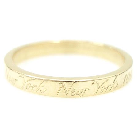 Tiffany(Ƽ�Ĵ�) 18K ��� NOTES BAND RING ���� �̹���4 - ���̺��� �߰���ǰ