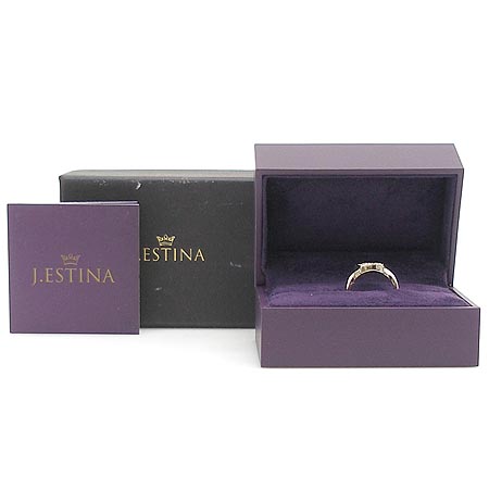 J.ESTINA(���̿���Ƽ��) JRW43009 14K ȭ��Ʈ��� Ƽ�ƶ� ť�� ��� ���� �̹���2 - ���̺��� �߰���ǰ