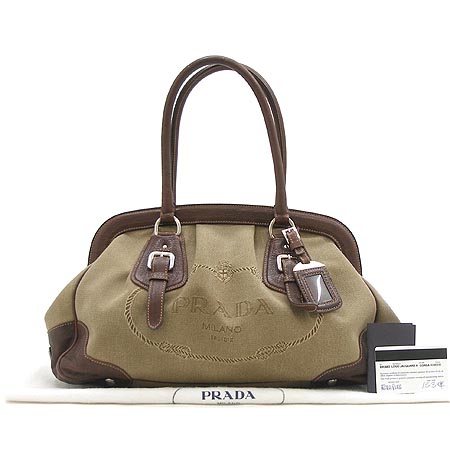 Prada(�����) BR3683 �к긯 �ΰ� ���� ���� ��Ƽġ ��Ʈ�� [��������] �̹���2 - ���̺��� �߰���ǰ