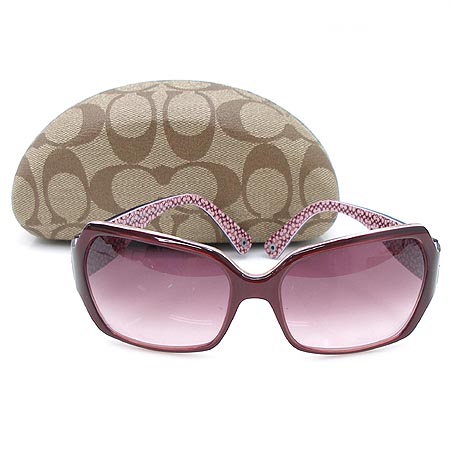 Coach(��ġ) VICTORIA (S449AFK) BURGUNDY ���� ť�� �̴ϼ� ��� �簢 ���� ���۶� �̹���2 - ���̺��� �߰���ǰ