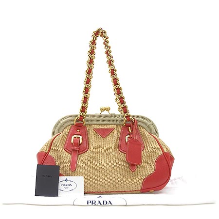 Prada(�����) BR3694  ��¤ ĵ���� ���� ���� ȥ�� ��Ƽġ ü�� ����� [��������] �̹���2 - ���̺��� �߰���ǰ