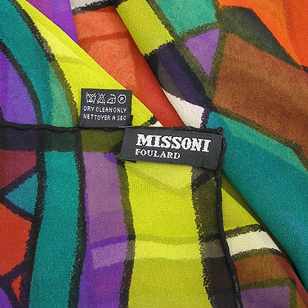 Missoni(�̼Ҵ�) 100% ��ũ ��ī�� �̹���2 - ���̺��� �߰���ǰ