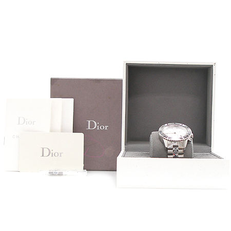 Dior(ũ����î���) Christal Chrono graph CD114312M001 38MM �������� �ð� [��������] �̹���3 - ���̺��� �߰���ǰ