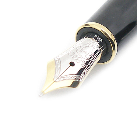 Montblanc(������) 1441 ���̽��ͽ�ƣ �ָ��׾� �࿡ ���� 18K �޺� ������(�� ������ EF) [��������] �̹���4 - ���̺��� �߰���ǰ