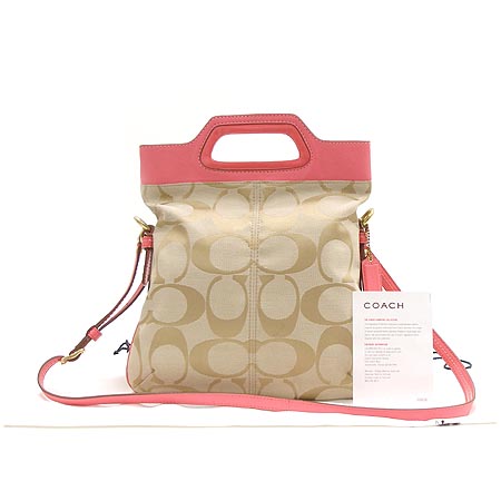Coach(��ġ) �ñ׳�ó �ڰ��� ��Ʈ�� + ũ�ν���Ʈ�� �̹���2 - ���̺��� �߰���ǰ