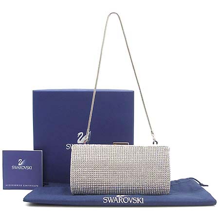 Swarovski(���ͷκ꽺Ű) Power Silver Shade Evening Bag �̺�� Ŭ��ġ �� ����� �̹���2 - ���̺��� �߰���ǰ