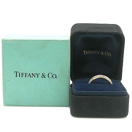Tiffany(Ƽ�Ĵ�) MILGRAIN(�б׷���) PT950 + 18K ��� �޺� ���� [��������] �̹���2 - ���̺��� �߰���ǰ