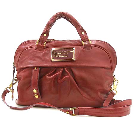 Marc_by MarcJacobs(��ũ���� ��ũ�����߽�) Twisted Q Groovee Satchel Ʈ����Ʈ ��ÿ 2WAY [��������] �̹���3 - ���̺��� �߰���ǰ