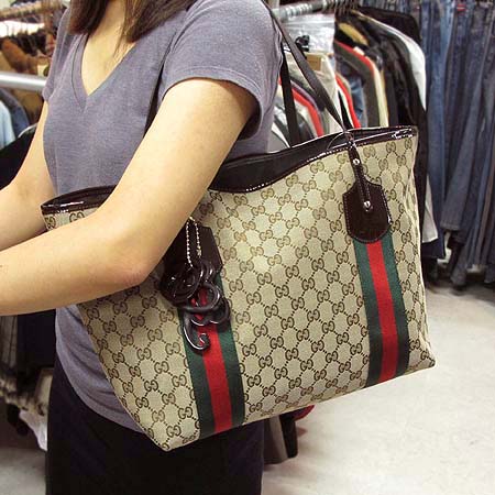 Gucci(����) 211970 GG�ΰ� �𰡵� ���� �ֳ��� Ʈ���� ����� [��������] �̹���2 - ���̺��� �߰���ǰ