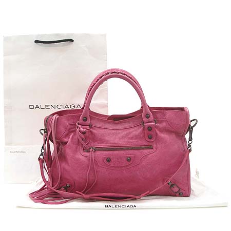 Balenciaga(�߷��þư�) 115748 ��ũ Ŭ���� ��Ƽ ���� 2WAY [��������] �̹���2 - ���̺��� �߰���ǰ