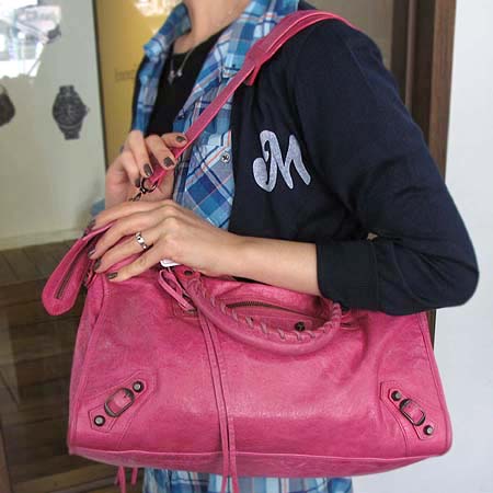 Balenciaga(�߷��þư�) 115748 ��ũ Ŭ���� ��Ƽ ���� 2WAY [��������] �̹���5 - ���̺��� �߰���ǰ