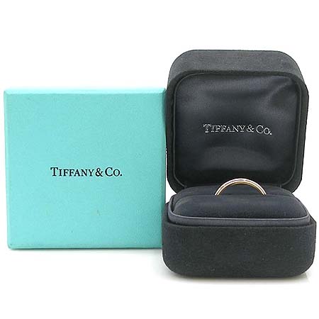Tiffany(Ƽ�Ĵ�) MILGRAIN(�б׷���) PT950 + 18K ��� �޺� ���� [��������] �̹���2 - ���̺��� �߰���ǰ
