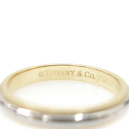 Tiffany(Ƽ�Ĵ�) MILGRAIN(�б׷���) PT950 + 18K ��� �޺� ���� [��������] �̹���3 - ���̺��� �߰���ǰ