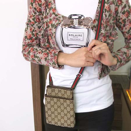 Gucci(����) 141863 GG�ΰ� �к긯 �̴� ũ�ν��� [�б�������] �̹���4 - ���̺��� �߰���ǰ