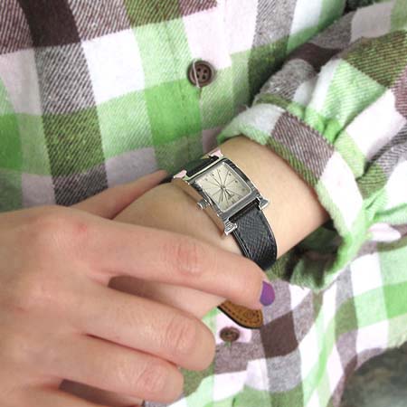 Hermes(�����޽�) HH1.210 H-OUR ���� ���Ʈ ������ ���׹�� �ð� [�б�������] �̹���5 - ���̺��� �߰���ǰ