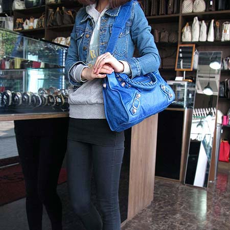 Balenciaga(�߷��þư�) 173084 ��Ƽ ���̾�Ʈ 2-WAY + �����ſ� [�б�������] �̹���5 - ���̺��� �߰���ǰ