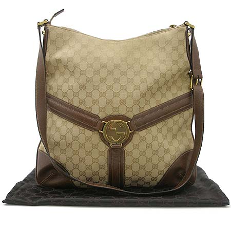 Gucci(����) 115568 ���� ���� ��Ƽġ GG�ΰ� �к긯 ũ�ν��� [�б�������] �̹���2 - ���̺��� �߰���ǰ