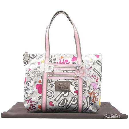 Coach(��ġ) NEW POPPY (�� ����) GRAFFITI GLAM (�׶���Ƽ �۷�) �к긯 ��Ʈ�� �̹���2 - ���̺��� �߰���ǰ