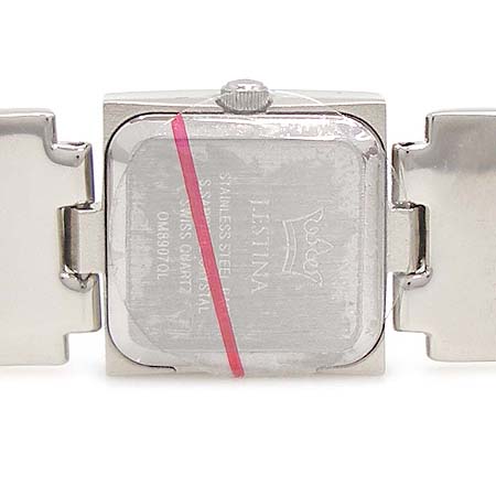 J.ESTINA(���̿���Ƽ��) JWQL1WM1-R89070 Ƽ�ƶ� �簢 ���Ʈ ��Ʈ ť�� �̴ϼ� ��� ������ �ð� �̹���4 - ���̺��� �߰���ǰ