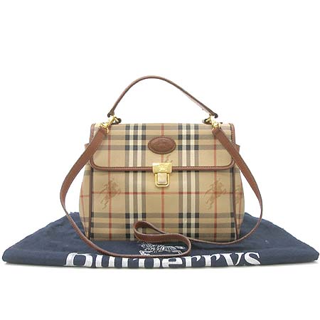 Burberry(������) Ŭ���� üũ �簢 2-WAY �̹���2 - ���̺��� �߰���ǰ