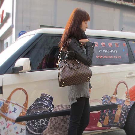 Louis Vuitton(���̺���) N51997 �ٹ̿� ĵ���� Ʈ���� PM 2-WAY�� [��������] �̹���5 - ���̺��� �߰���ǰ
