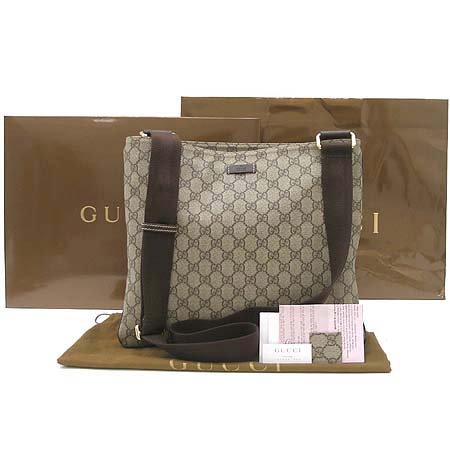 Gucci(����) 201446 GG�ΰ� PVC ���� Ʈ���� ũ�ν��� [��������] �̹���2 - ���̺��� �߰���ǰ