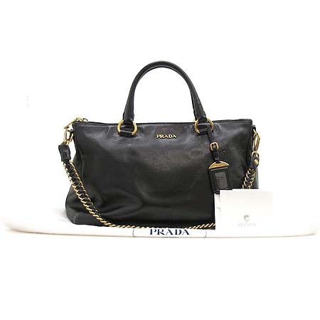 Prada(�����) BL0605 F0002 BLACK ����Ų 2WAY [��������] �̹���2 - ���̺��� �߰���ǰ