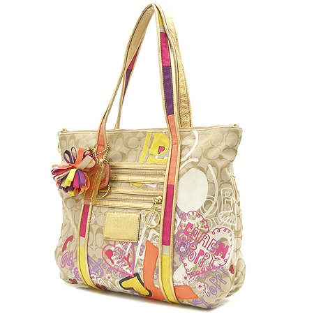 Coach(��ġ) 14537 �ñ׳��� POPPY GRAFFITI �۷� ����� �̹���3 - ���̺��� �߰���ǰ