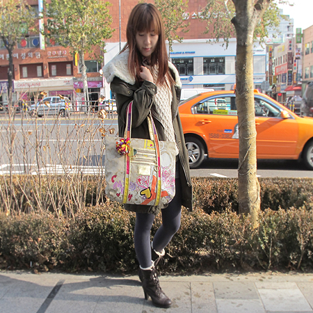 Coach(��ġ) 14537 �ñ׳��� POPPY GRAFFITI �۷� ����� �̹���5 - ���̺��� �߰���ǰ