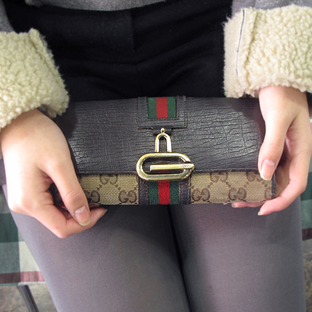 Gucci(����) 131847 GG�ΰ� �ڰ��� ��� ��Ƽġ G ����ΰ� ������ �̹���5 - ���̺��� �߰���ǰ
