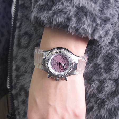 TechnoMarine (��ũ�븶��) TLCN07 ��ũ �ڰ��� ũ�γ�׷��� ������� ������ �ð� �̹���6 - ���̺��� �߰���ǰ