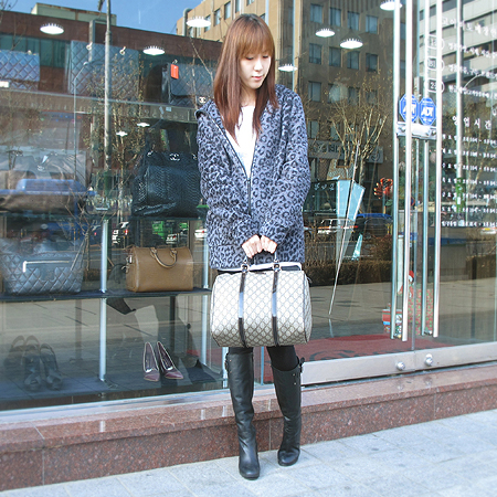 Gucci(����) 193603 GG�ΰ� �ڰ��� PVC ������ ��Ʈ�� [��������] �̹���5 - ���̺��� �߰���ǰ