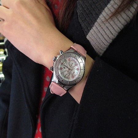 TechnoMarine (��ũ�븶��) TMCX07 �ڰ��� ũ�γ� �׷��� ������� �ð� �̹���5 - ���̺��� �߰���ǰ