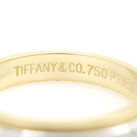 Tiffany(Ƽ�Ĵ�) PT950 (�÷�Ƽ��) + 18K ��� MILGRAIN (�б׷���) 3MM ���� [�б�������] �̹���3 - ���̺��� �߰���ǰ