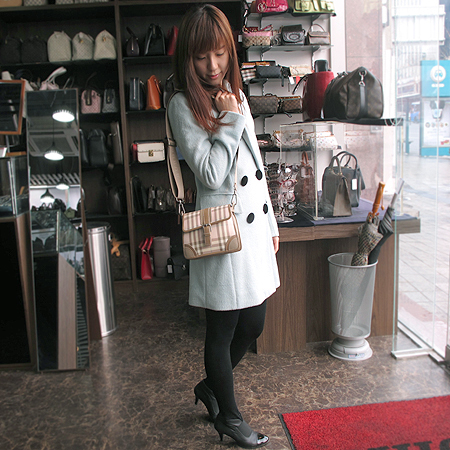 Burberry(������) ��ũ ���üũ PVC ũ�ν��� �̹���6 - ���̺��� �߰���ǰ