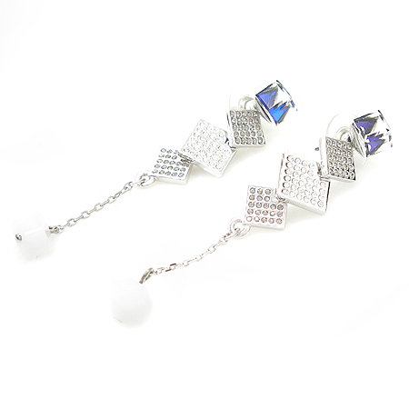 Swarovski(���ͷκ꽺Ű) ��� �簢 �Ҵ�Ʈ �Ͱ��� �̹���2 - ���̺��� �߰���ǰ