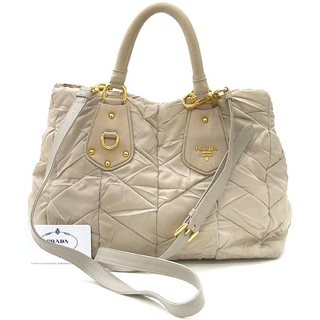 Prada(�����) BN1624 TESSUTO QUILTIN ��Ʈ�� + ��� ��Ʈ�� [�б�������] �̹���2 - ���̺��� �߰���ǰ
