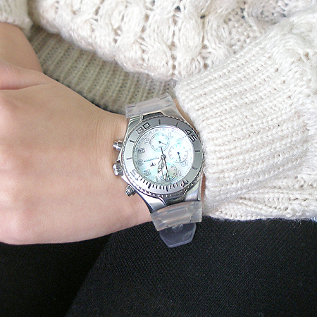 TechnoMarine(��ũ�븶��) TMCX05 �ڰ��� ũ�γ� �׷��� ������� �ð� �̹���6 - ���̺��� �߰���ǰ
