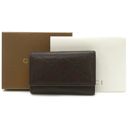 Gucci(����) 138093 GG �ΰ� �ø� ���� 6Ȧ�� Ű���̽� �̹���5 - ���̺��� �߰���ǰ